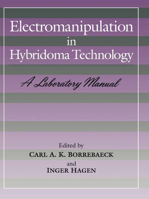 cover image of Electromanipulation in Hybridoma Technology